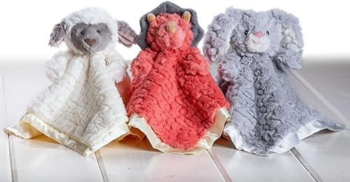 Vista 14 de Mary Meyer Baby Lovey Putty - Manta de seguridad para niños y niñas recién nacidos y niños pequeños, juguete suave para acurrucarse, 13 x 13 Coral