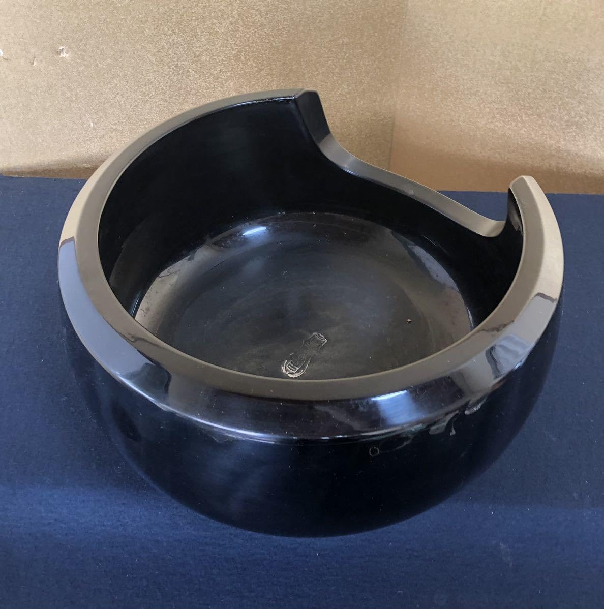 道安風炉 土風炉 黒真塗 出物 』 尺一道安 土風炉 黒 真塗 寄神崇白 | 有限会社いとお