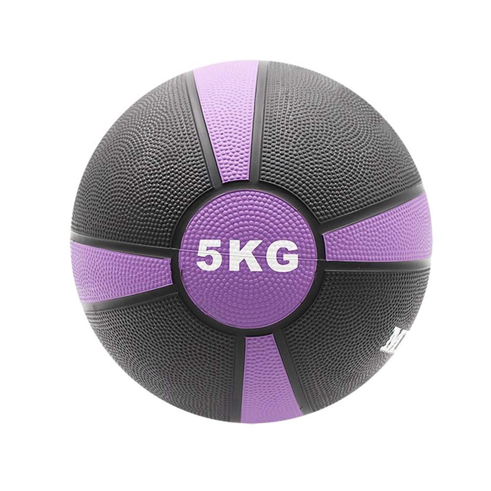 Softee Equipment - Pallone medico, 5 kg, colore: viola e nero