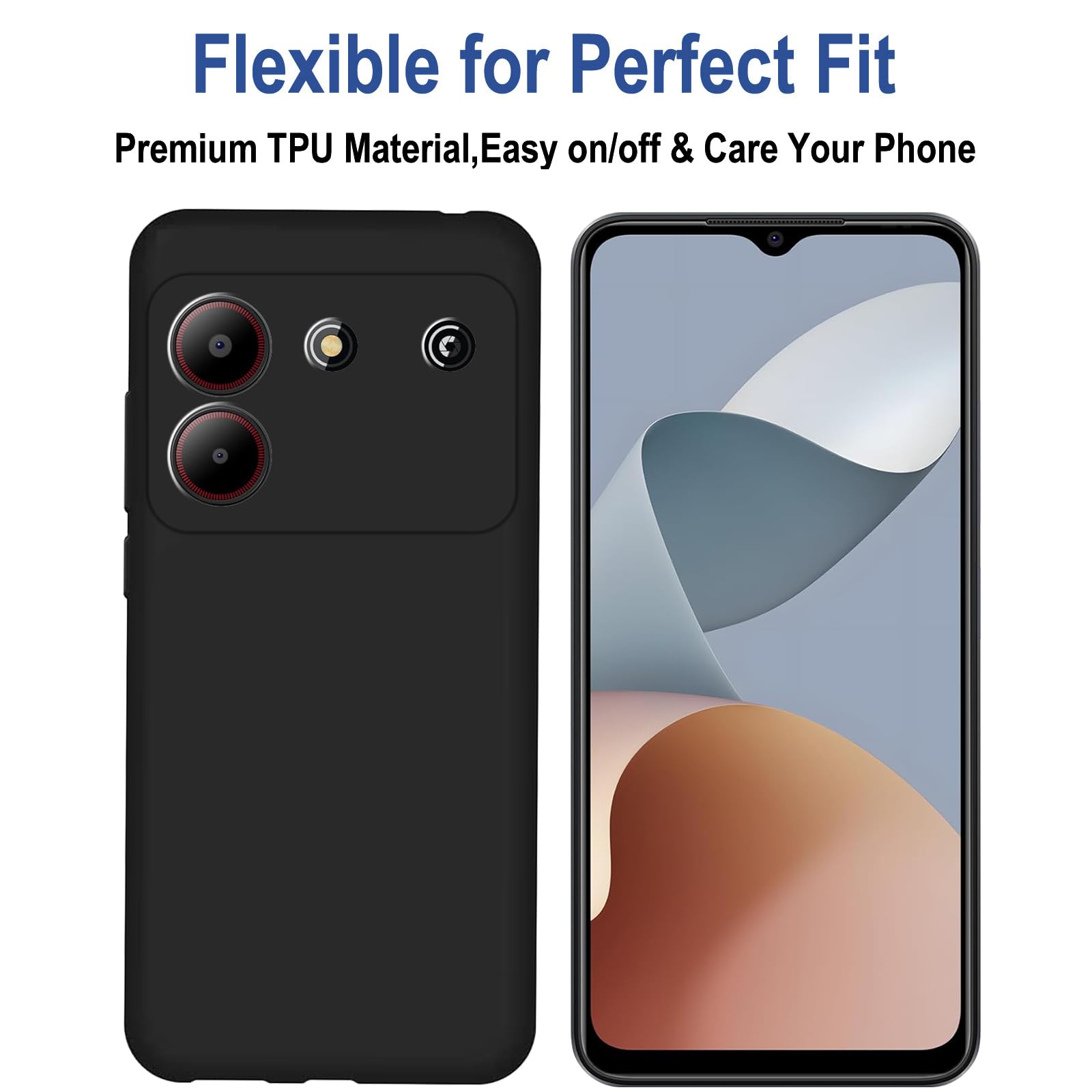Galaxy A54 5G 6.4inch Slim Shockproof Rugged Cover With Screen Protector – OFFICIAL - View #3