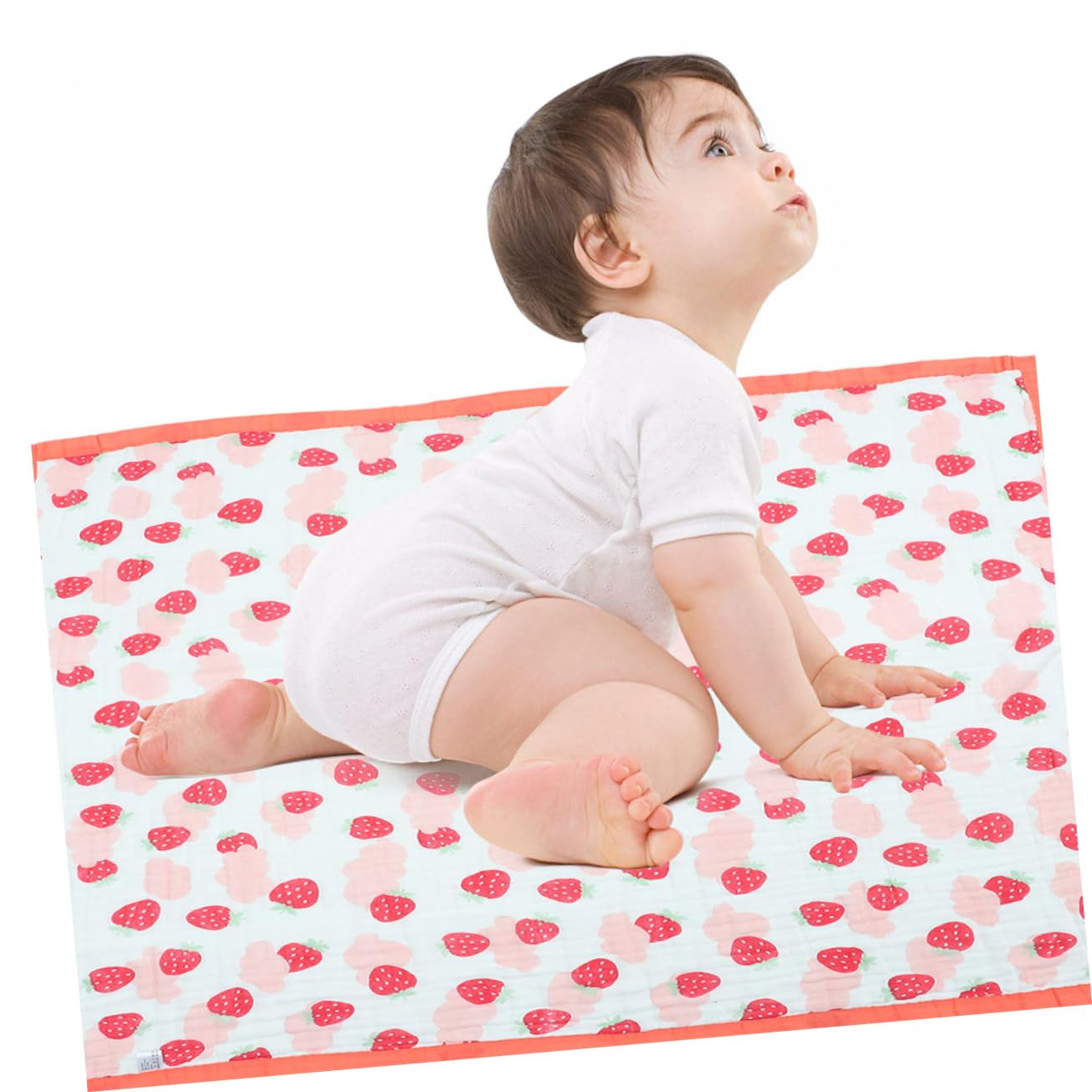Sosoport Asciugamano Coperta in Cotone per Bebè, Morbido e Delicato, Altamente Assorbente, Stampe Cartoon, per Bagno e Avvolgere