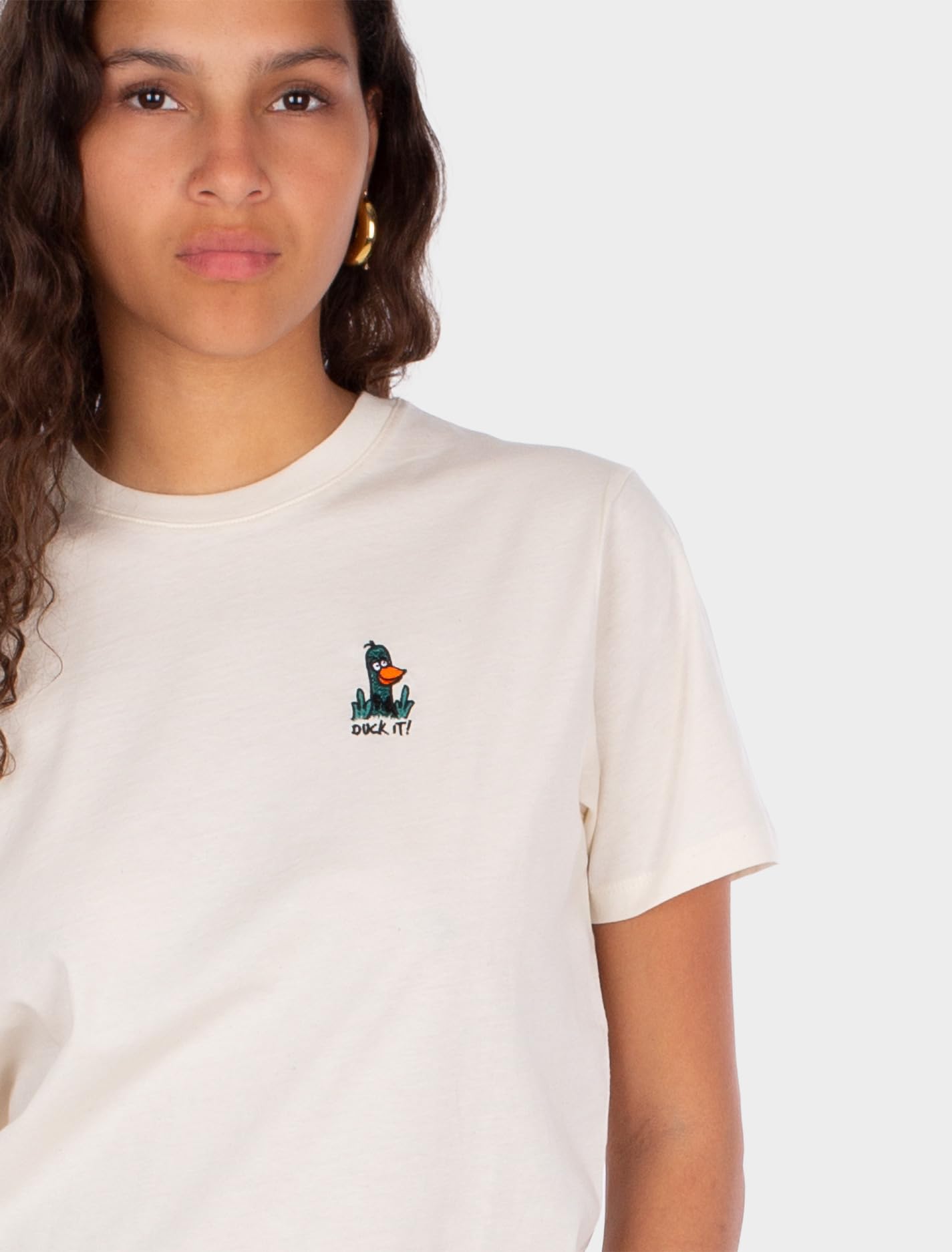 IRIEDAILY Damen T-Shirt Duck Baumwolle Regular Fit