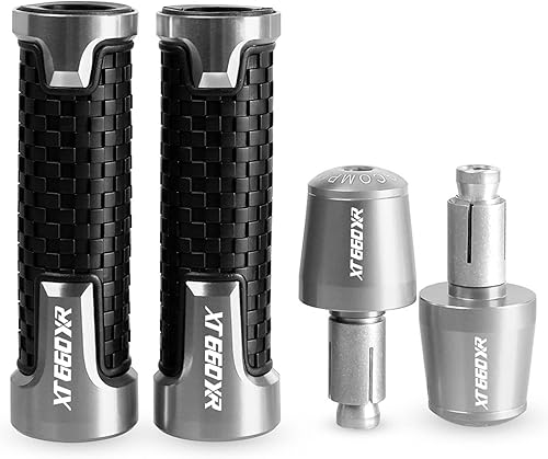 Miniatura 9 de Para Yamaha YZF XT660R XT 660X 660XR 2012 2013 2014 2015 22MM Manillar Agarres Manillar Barra Extremo Tapón Tapón Accesorios de Motocicleta (Color