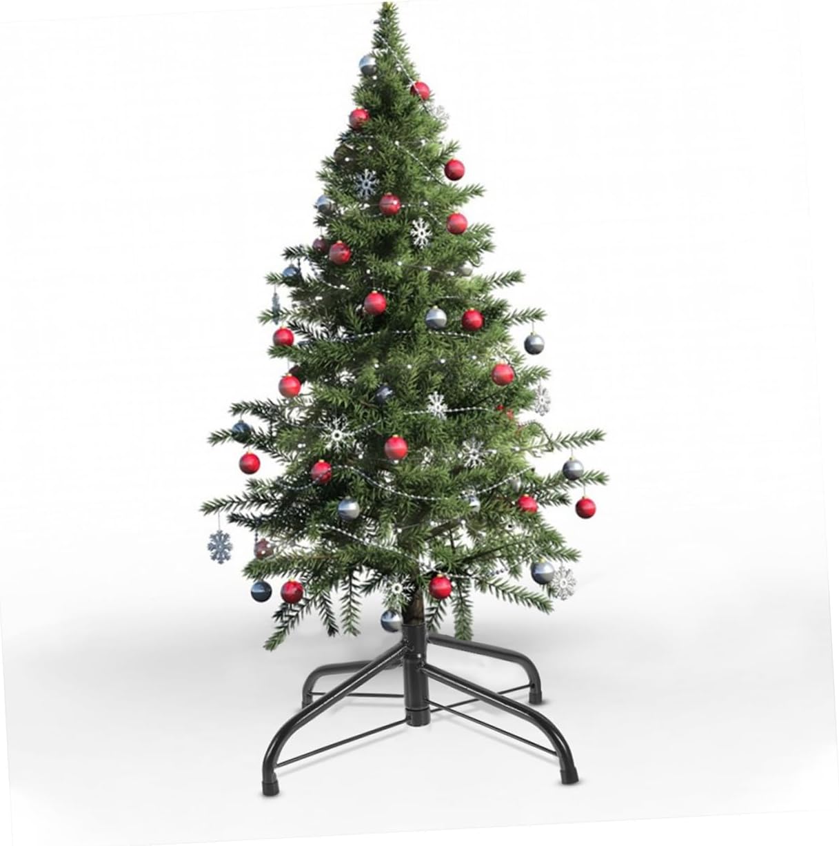 2pcs Artificial Christmas Tree Stand Sturdy Support for Holiday Decor Elegant Design for Indoor Outdoor Use Fits Xmas Trees Base