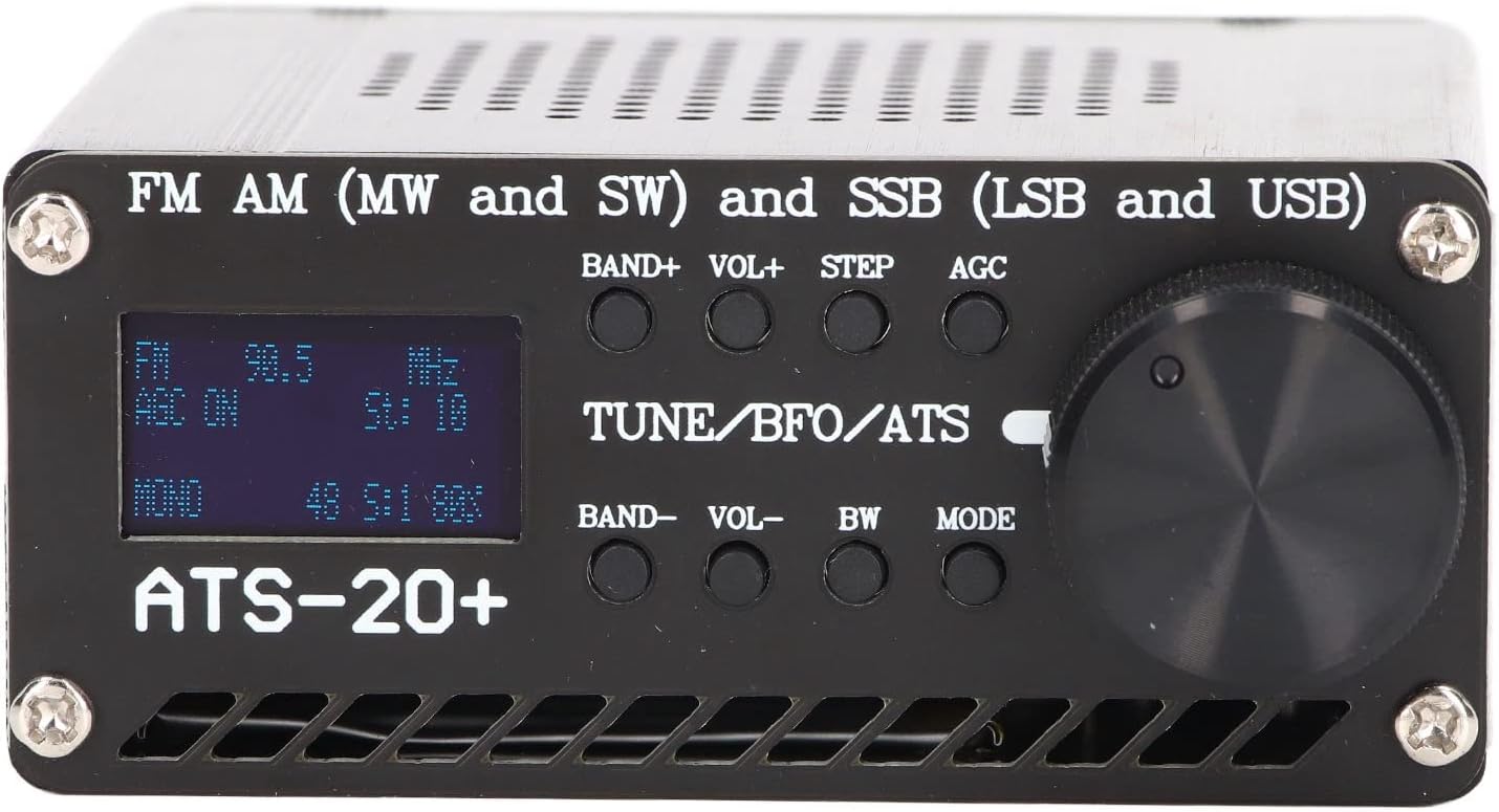 Si4732 All Band Radio Receiver, ATS20 Plus Portable Radio Scanner FM