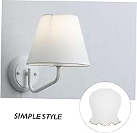 Vista 4 de Pantalla de cristal esmerilado estilo europeo con forma de flor para lámpara de araña y lámpara colgante para decoración del hogar