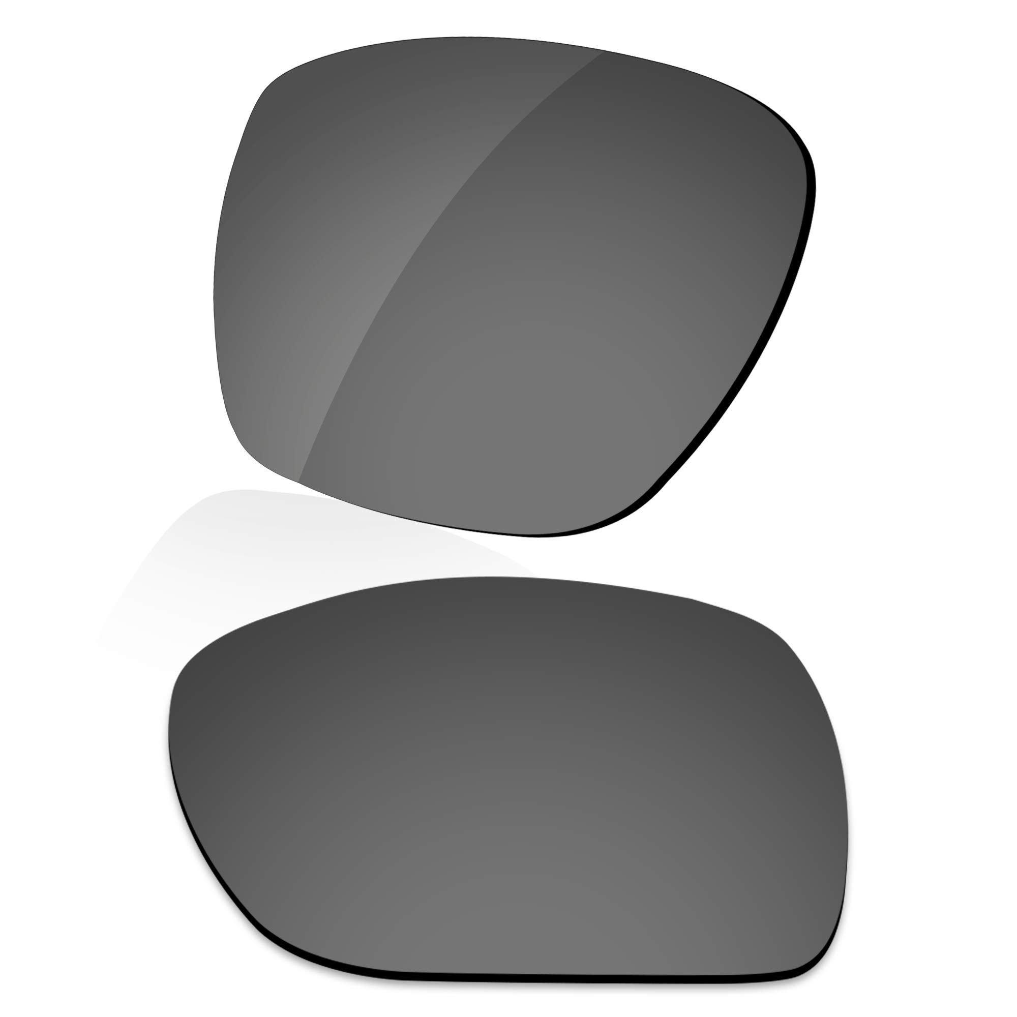 Lenzreborn Men's Bright Black - Polarized Mirrored Polarized Lens Replacet For Oakley Catalyst Oo9272 Sunglass