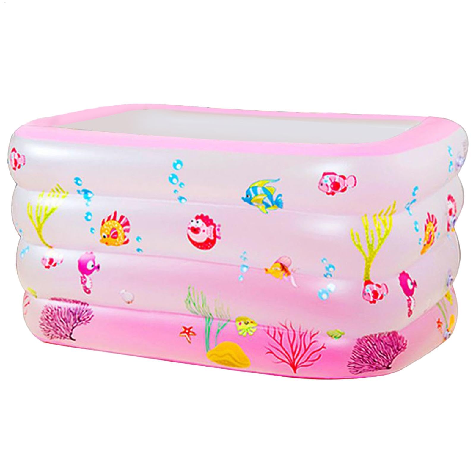 Pataugeoire Gonflable pour Les Tout-Petits Protection facilité de Rangement