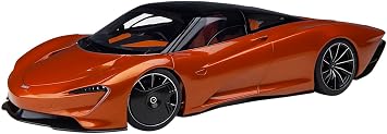 AUTOart 1/18 McLaren Speedtail, Metallic, Orange, Finished Product
