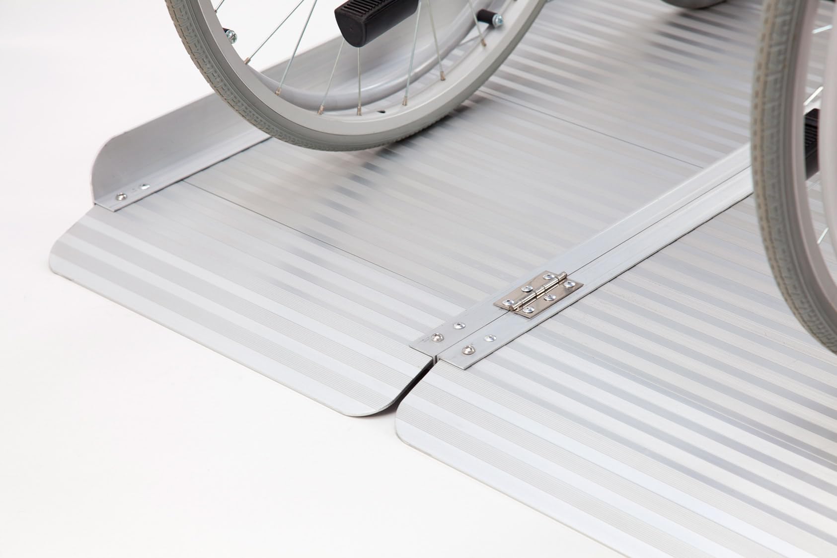 The Ramp People Rampa Ancha Plegable para Silla de Ruedas de 61 cm a 244 cm (122 cm) y 85 cm de Ancho