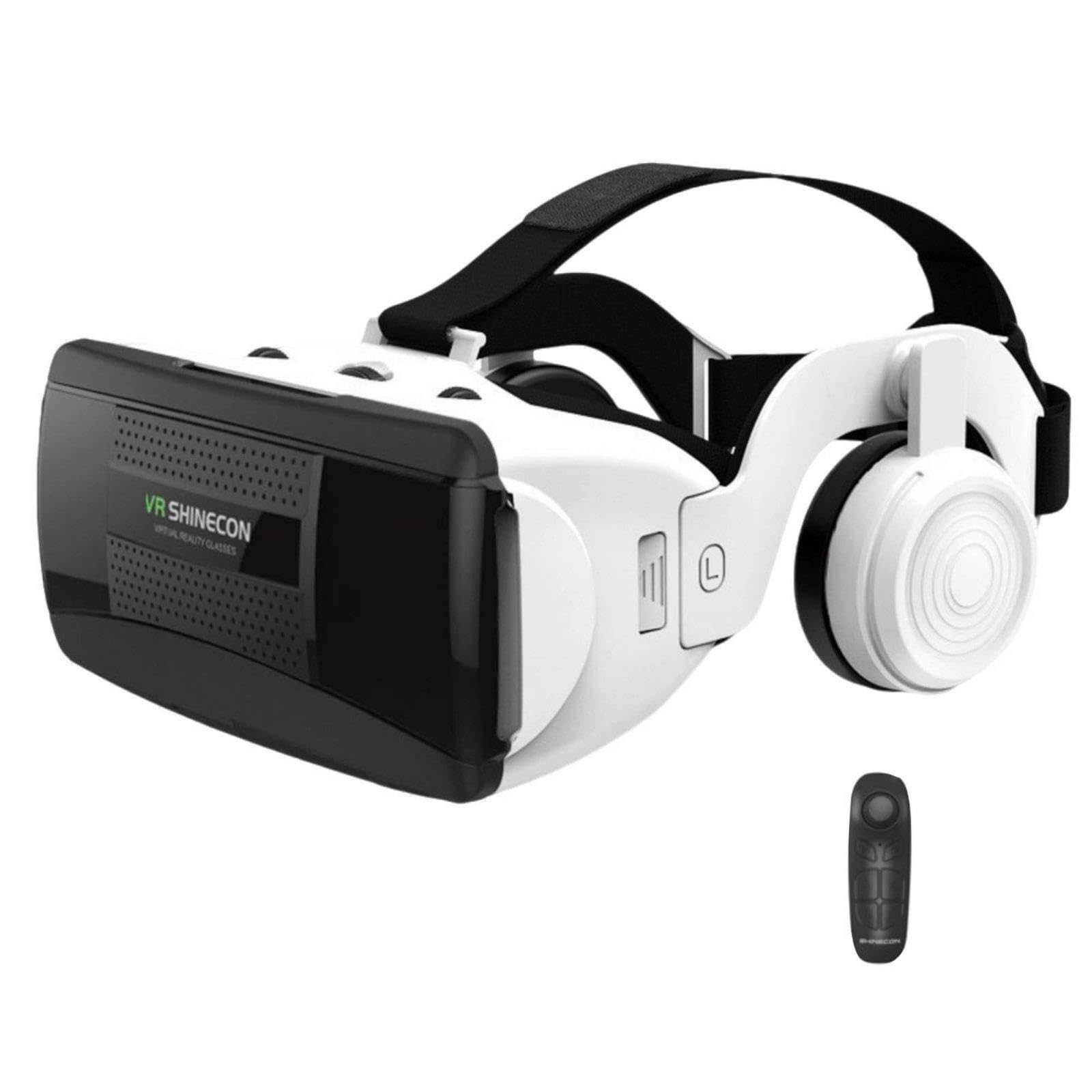 Smartphone Stereoscopic Viewer Viewer Built-in Headphones Phone Stereoscopic Viewer Headset Lightweight Design Simulated Reality Glasses G06eb Headphone B03|Collectibles| Photographic Ima-picture-19