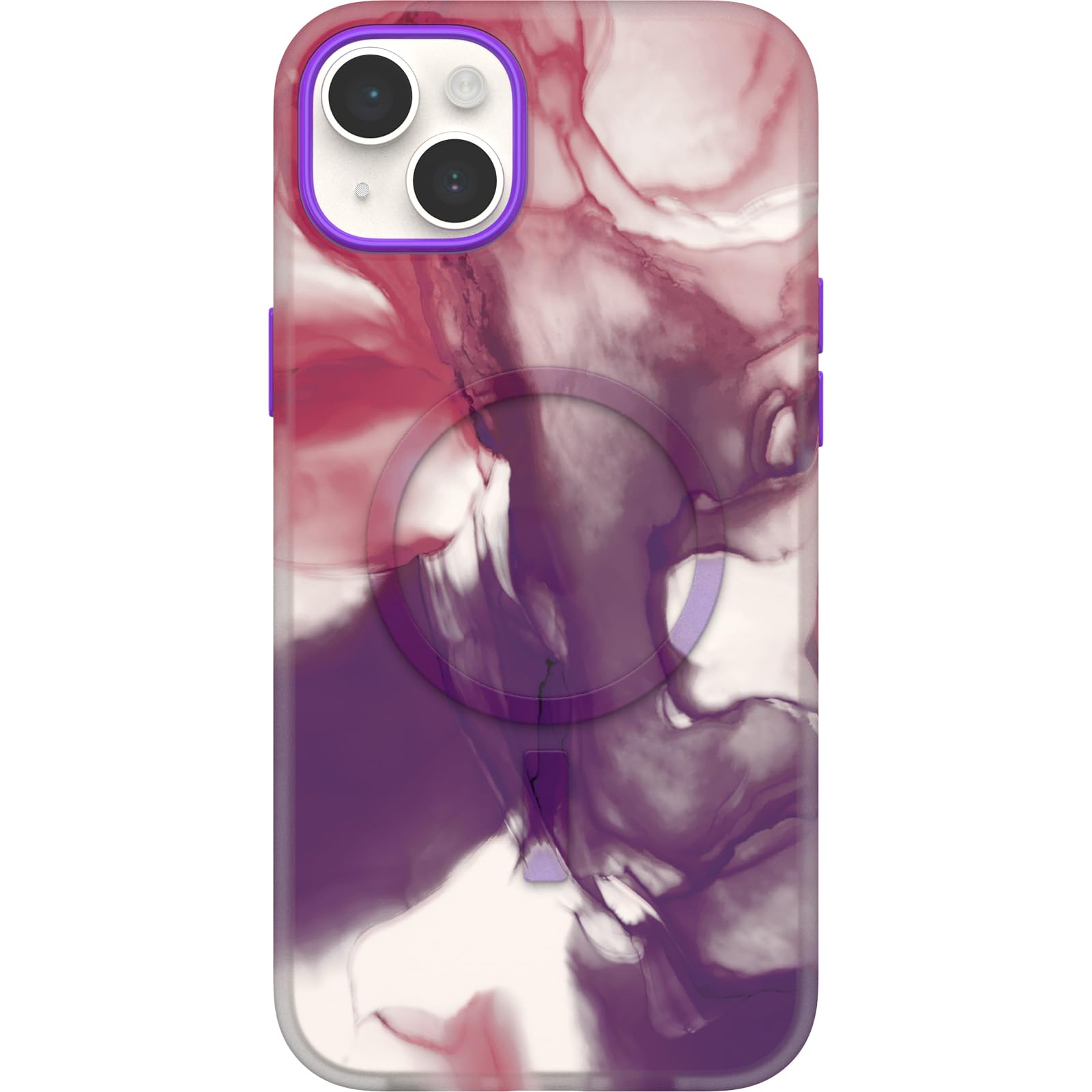 OtterBox Cover per iPhone 14 Plus Slim & Sturdy con MagSafe, resistente a shock e cadute; cover ultrasottile, protettiva, leggera, testata a norme anti caduta MIL-STD 810G, Agrias