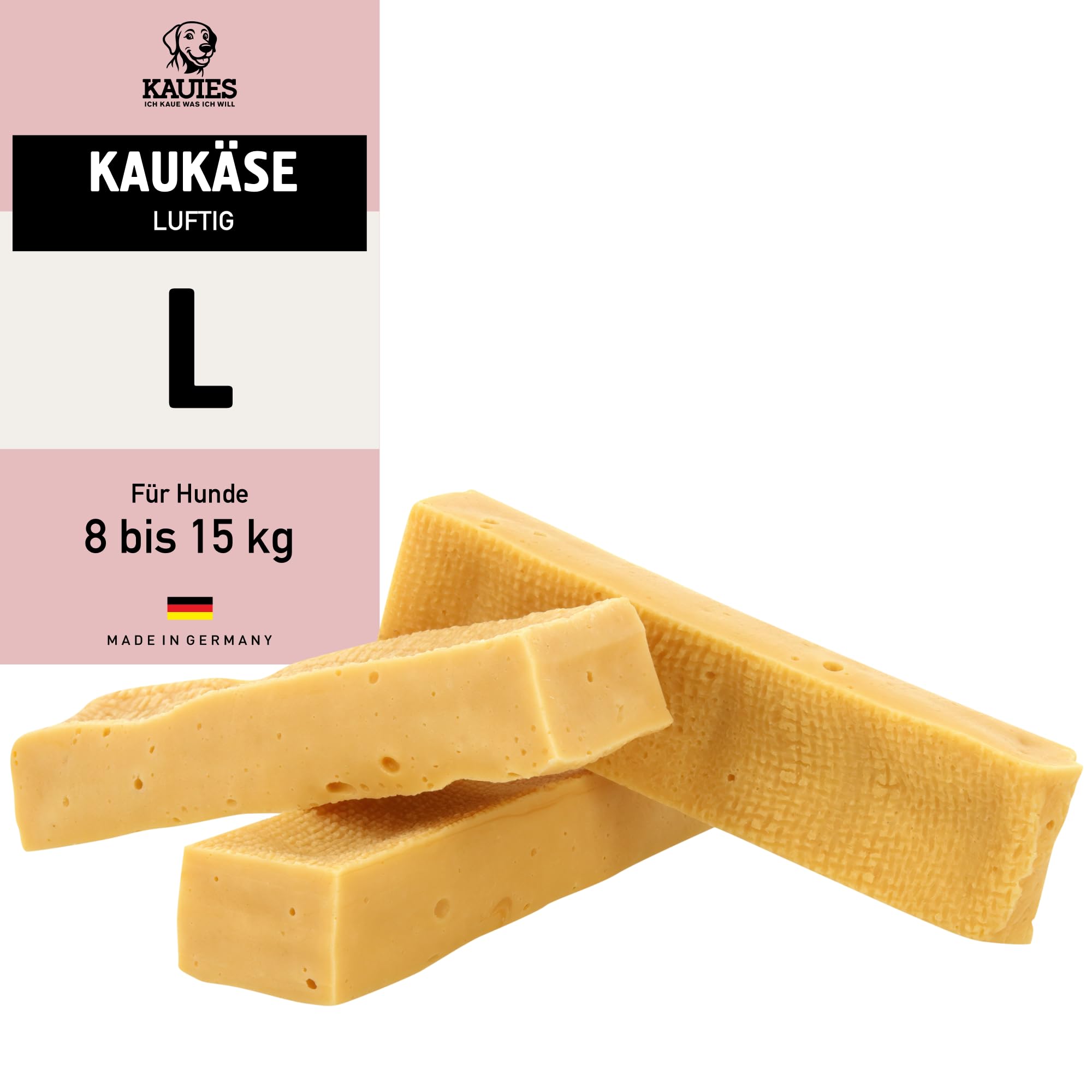 Kauies Hirschgeweih für Hunde ganz - Monoprotein, 100% natürlich, zuckerfrei und kalorienarm - Made in Germany, nachhaltig und tierversuchsfrei - Größe XS