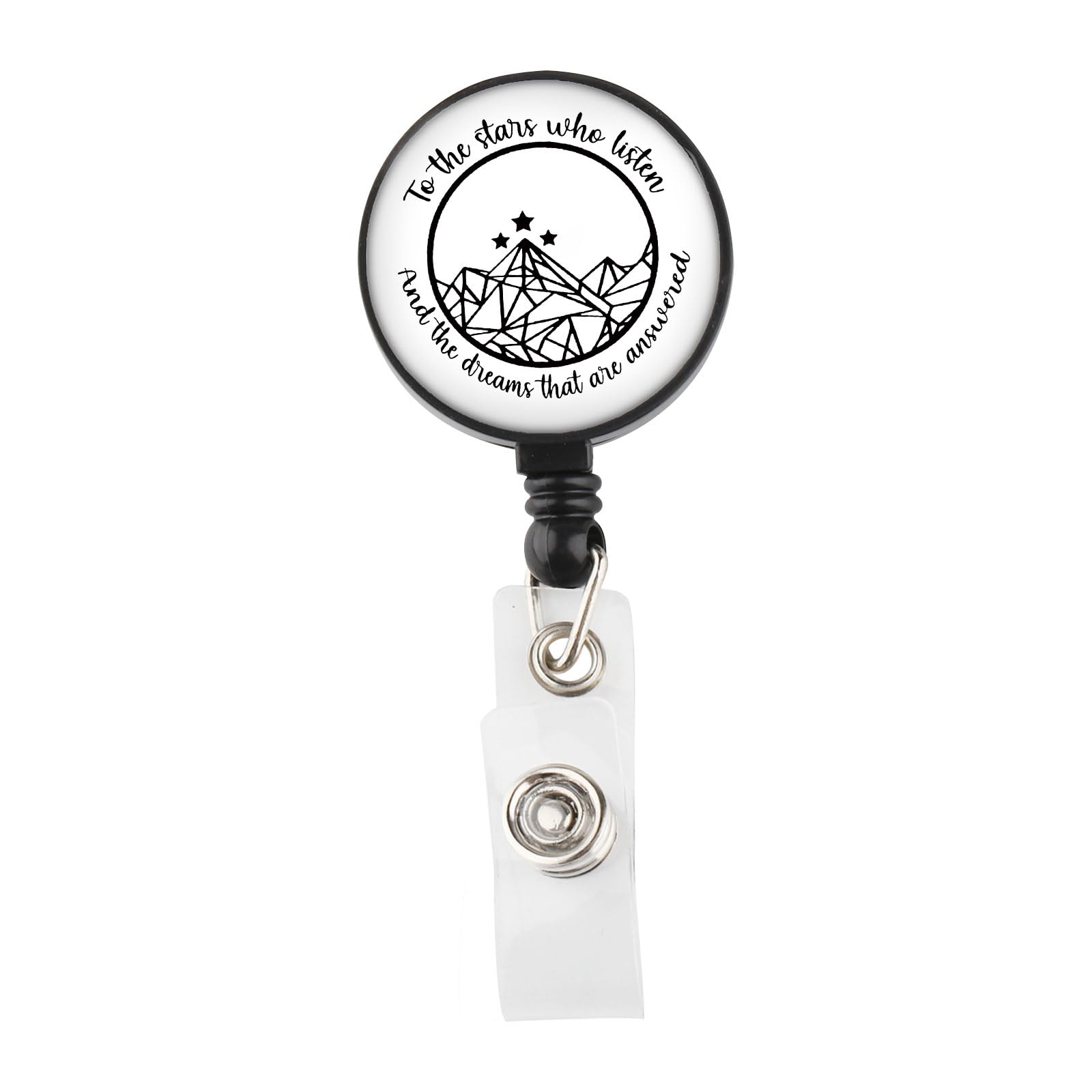 Lywjyb Birdgot Romantasy Book Badge Reel Bookworm Gift Book Inspired Gift (to The Start Badge)