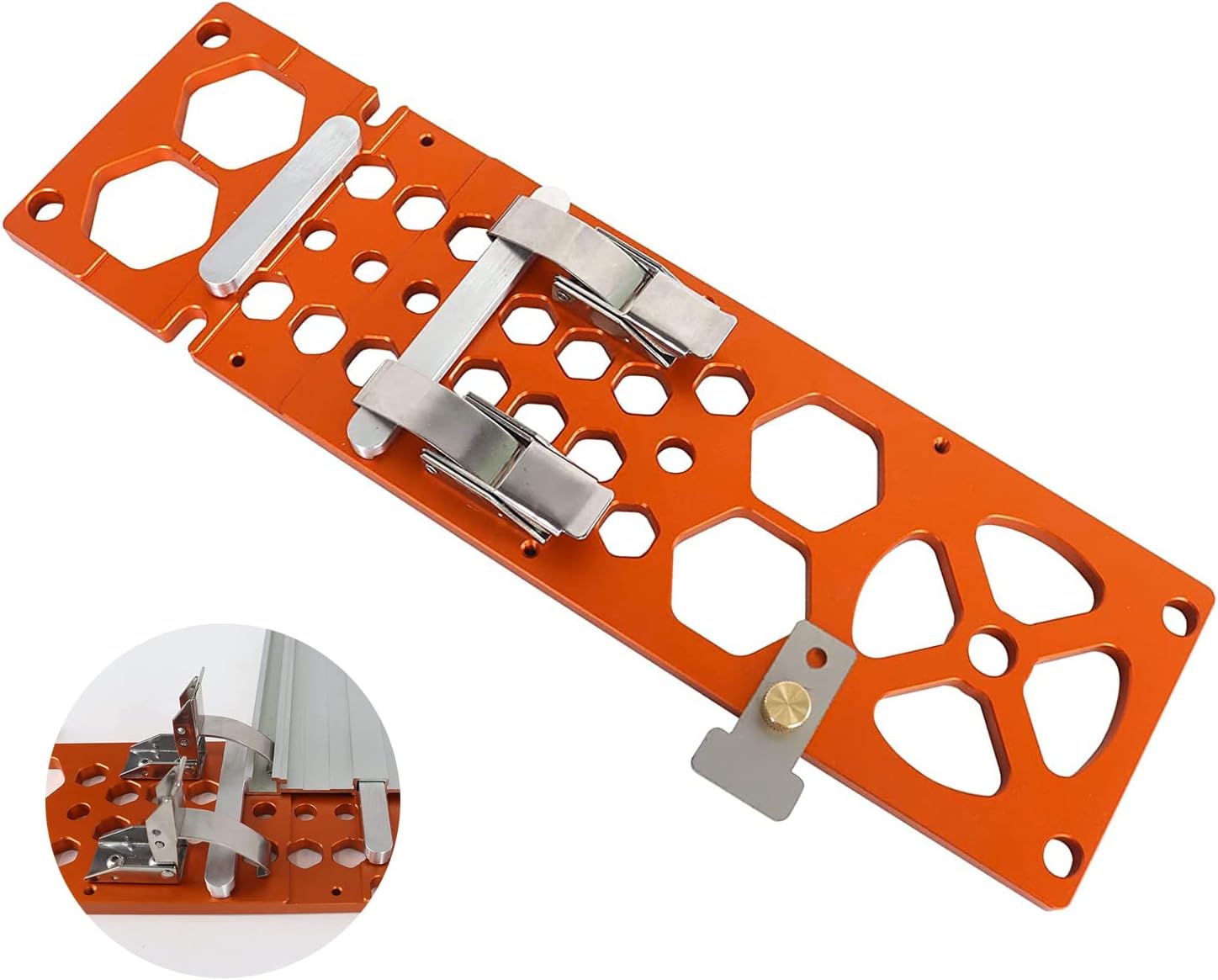 340MM Right Angle Circular Saw Guide Rail Clamp Electric Circular Saw