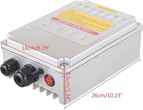 Miniatura 7 de Bomba sumergible de 3 pulgadas CC 24 V tornillo de energía solar bomba de pozo profundo 210 W  028 HP Sumergible MPPT para uso industrial y doméstico