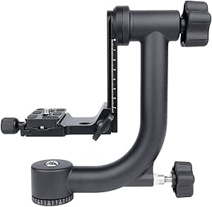 YELANGU A17 Aluminum Alloy DSLR Camera Gimbal Tripod Head