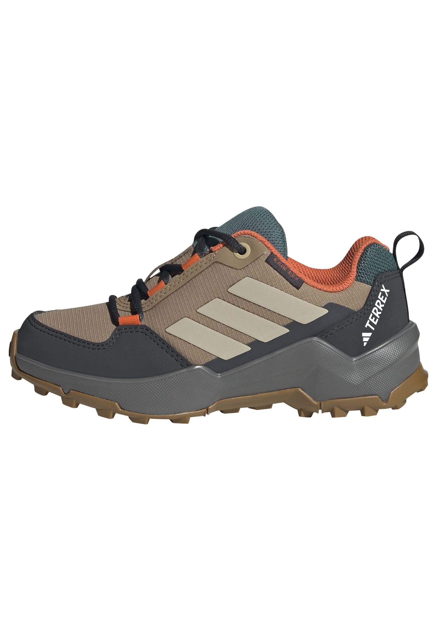 adidas Uniseks - dzieci Terrex Ax4R RAIN.RDY Hiking Shoes Kids, cardboard/savannah/semi impact orange, 39 1/3 EU