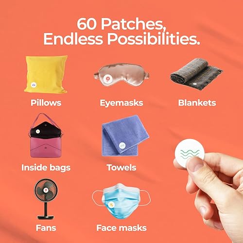 Miniatura 7 de Gya Labs Paquete combinado de calcomanías aromáticas para máscaras  100% puro aceite esencial natural calcomanías de aromaterapia para refrescar el