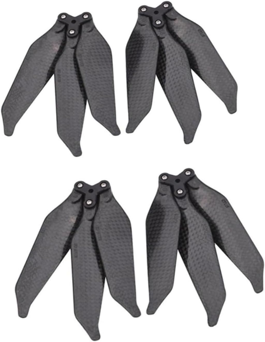 For DJI for Mavic for Pro for Platinum Drone Propellers 8331 Fiber 3-Blade Low Noise Propeller Wing Replacement Kits Spare Parts for DJI for Drone(2 Pair)