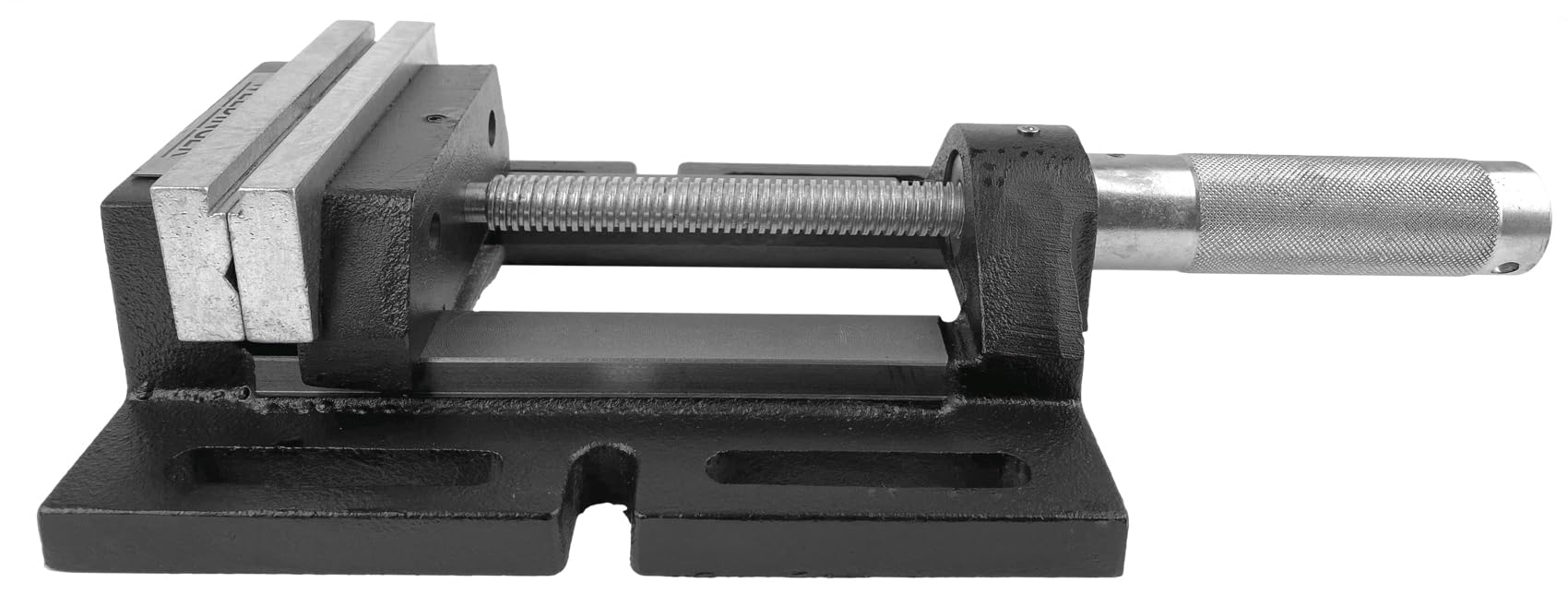 WELDINGER Maschinenschraubstock 130 mm Backenbreite für Tischbohrmaschine