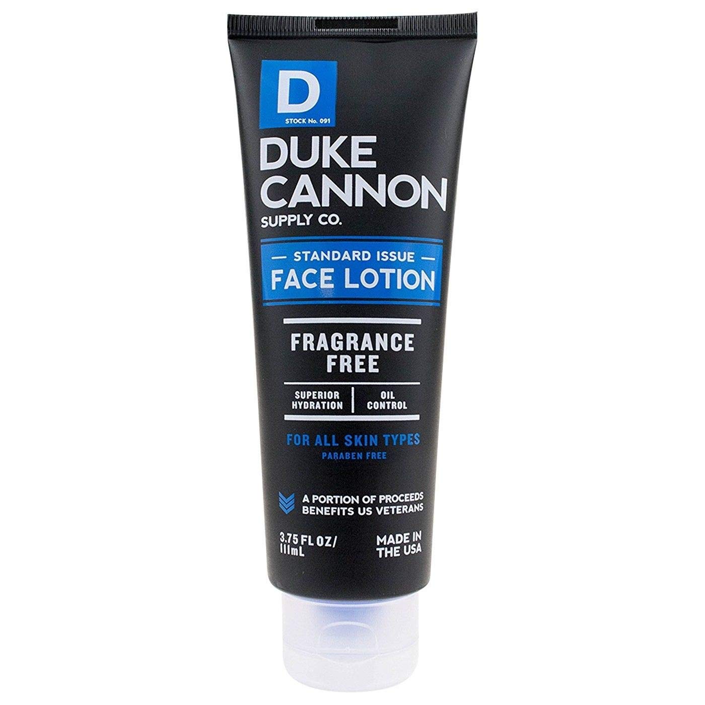 Duke Cannon Standard Issue Face Lotion, 3.75 oz.