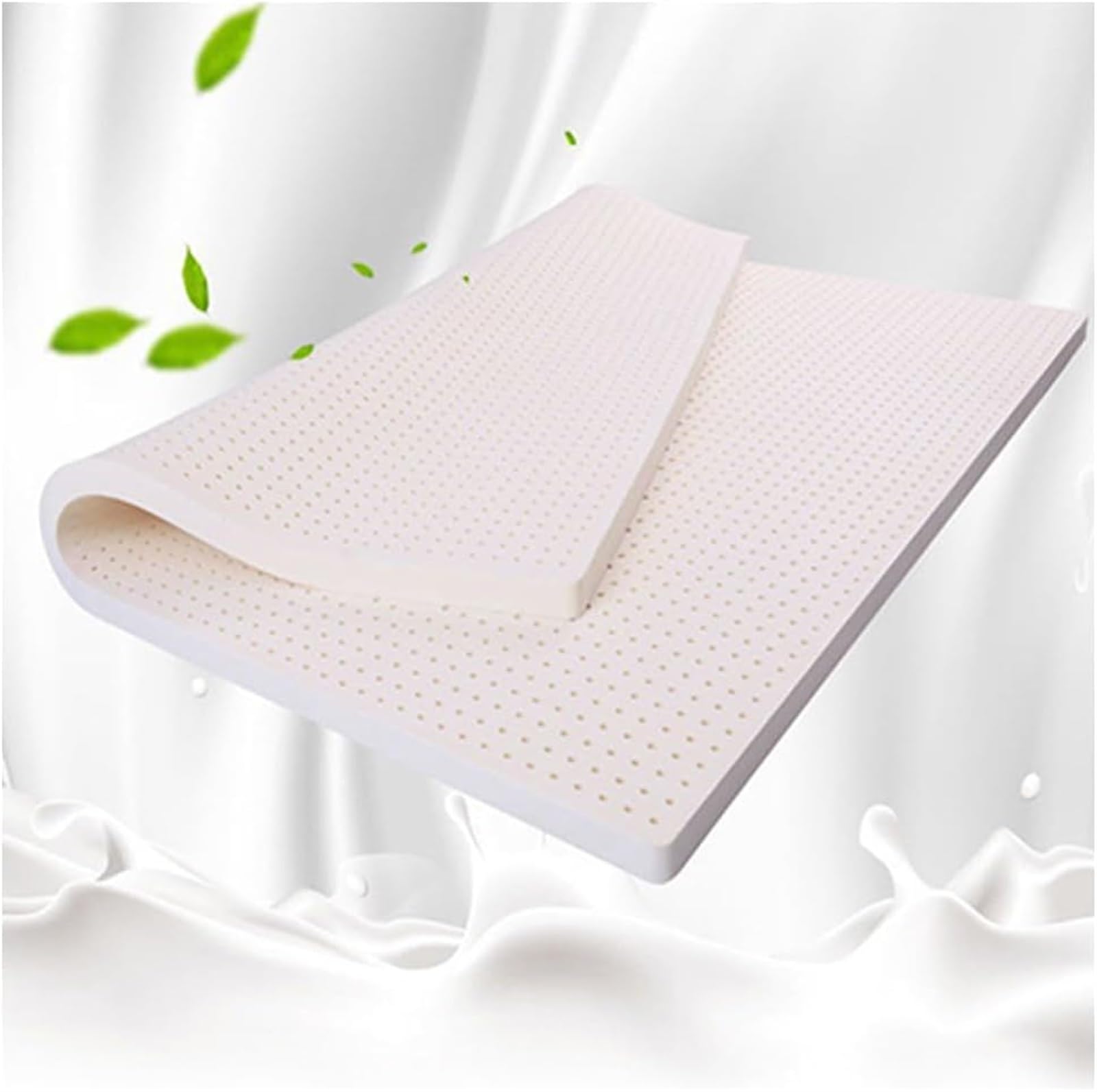 Natural Latex Topper Organic Latex Mattress Topper Medium Firmness 100 Natural Latex Soothing Pressure Point Relief Support for