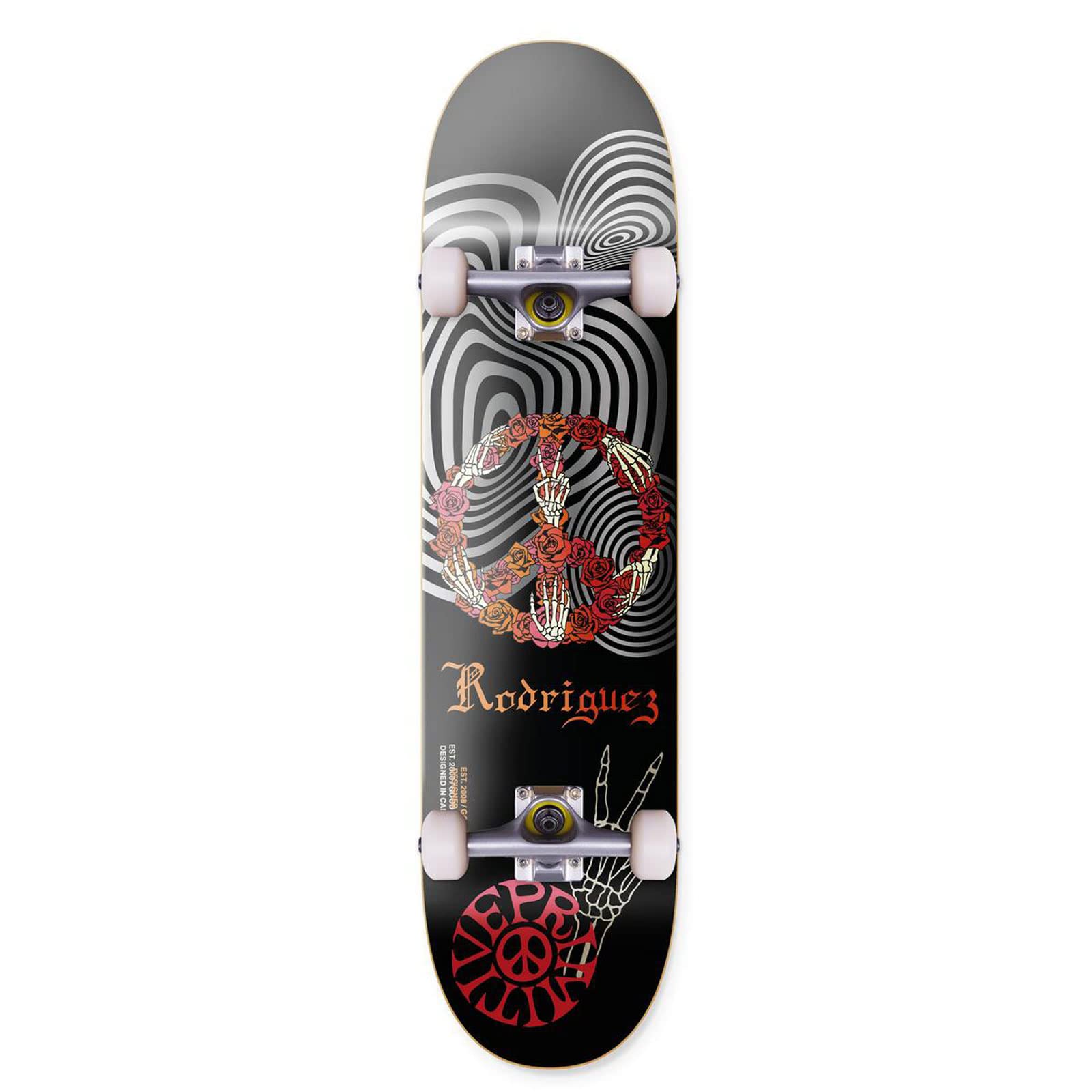 Primitive Rodriguez スケートボード コンプリート Amazon | Primitive Rodriguez Gfl 組み立て済みスケートボード