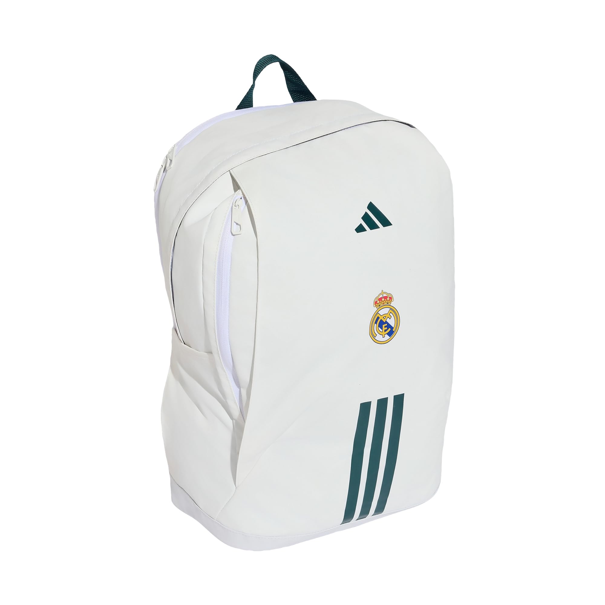 adidas Unisex Real Madrid Home Backpack, white/aurora ivy, One Size