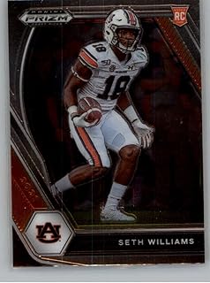 2021 Panini Prizm Draft Picks #153 SETH WILLIAMS NM+-MT+ Auburn Tigers Football