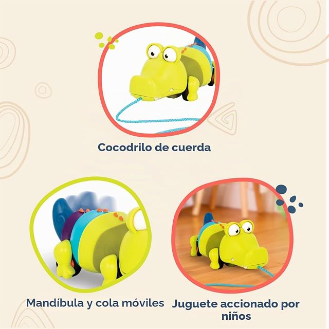Foto 3 de 6 de B.TOYS - Mueve mi crocodilo