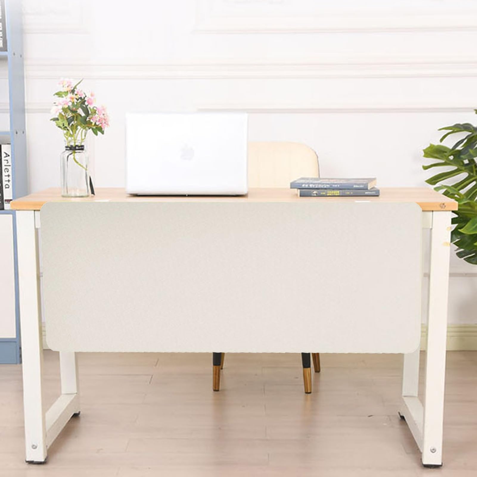 Pannello privacy sotto la scrivania – Schermo modesty per postazioni di lavoro sit-stand e home office