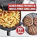 T-fal Easy Fry XXL Air Fryer & Grill Combo with One-Touch Screen, 8 Preset Programs, 5.9 quarts, Black & Stainless Steel