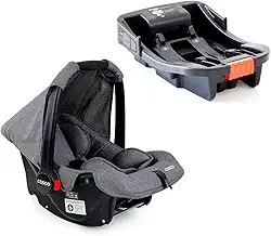 Bebê Conforto Cosco Kids, Wizz, com base, Cinza Mescla