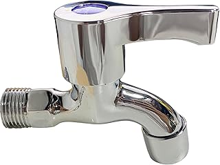 One Piece Wear-Resistant Wall Mounted Faucet Mop Practical Cold Water Tap Durable Useful Steel Cold Water Tap for Laundry Bathroom Garden