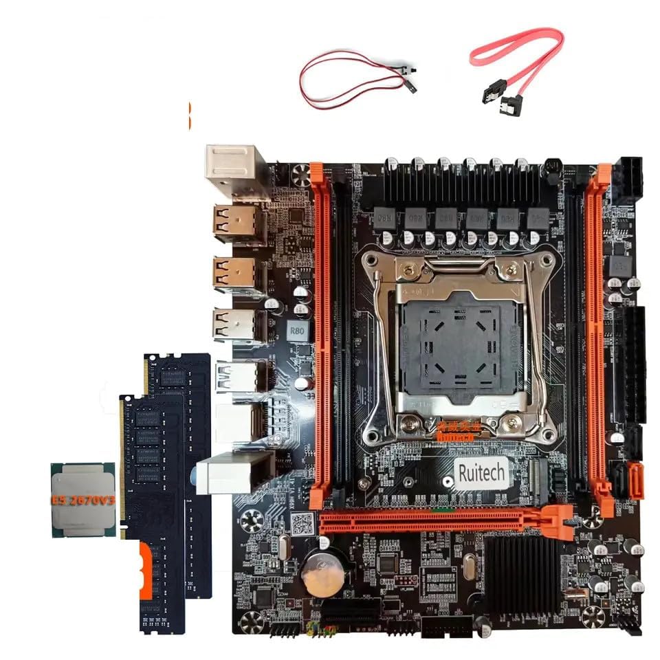 Amazon.in: Buy Rutech X99 E5-2697V3 Motherboard Set with LGA 2011