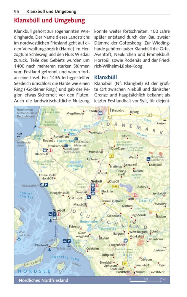 TRESCHER Reiseführer Nordfriesland: Sylt, Amrum, Föhr, Halligen, Husum, St. Peter-Ording, Eiderstedt und Hinterland. Mit Wanderungen und Radtouren