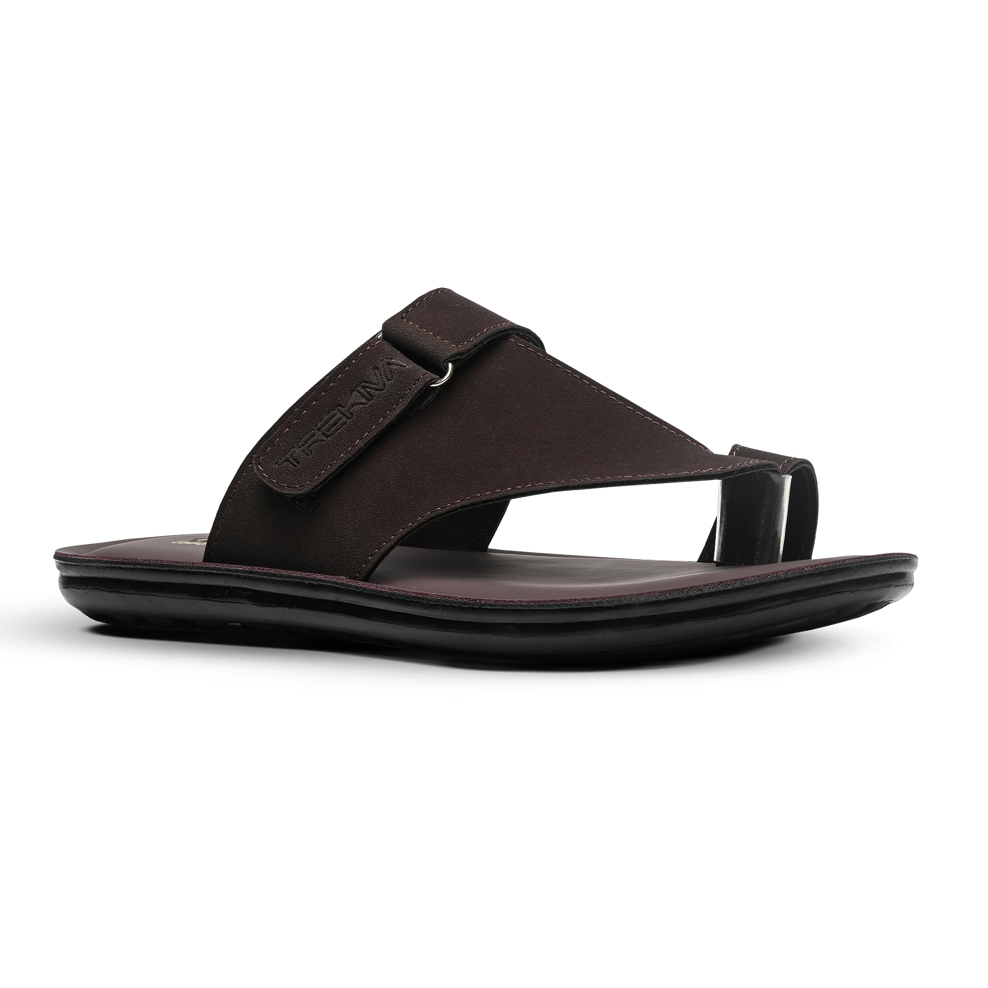 Men's Stylish Slip-On Sandals | Comfortable Daily Wear Sandal With Arch Support & Adjustable Closure | Flexible & Durable | Anti-Skid Grip With Soft Cushioned Footbed | TPG-3072-image-36