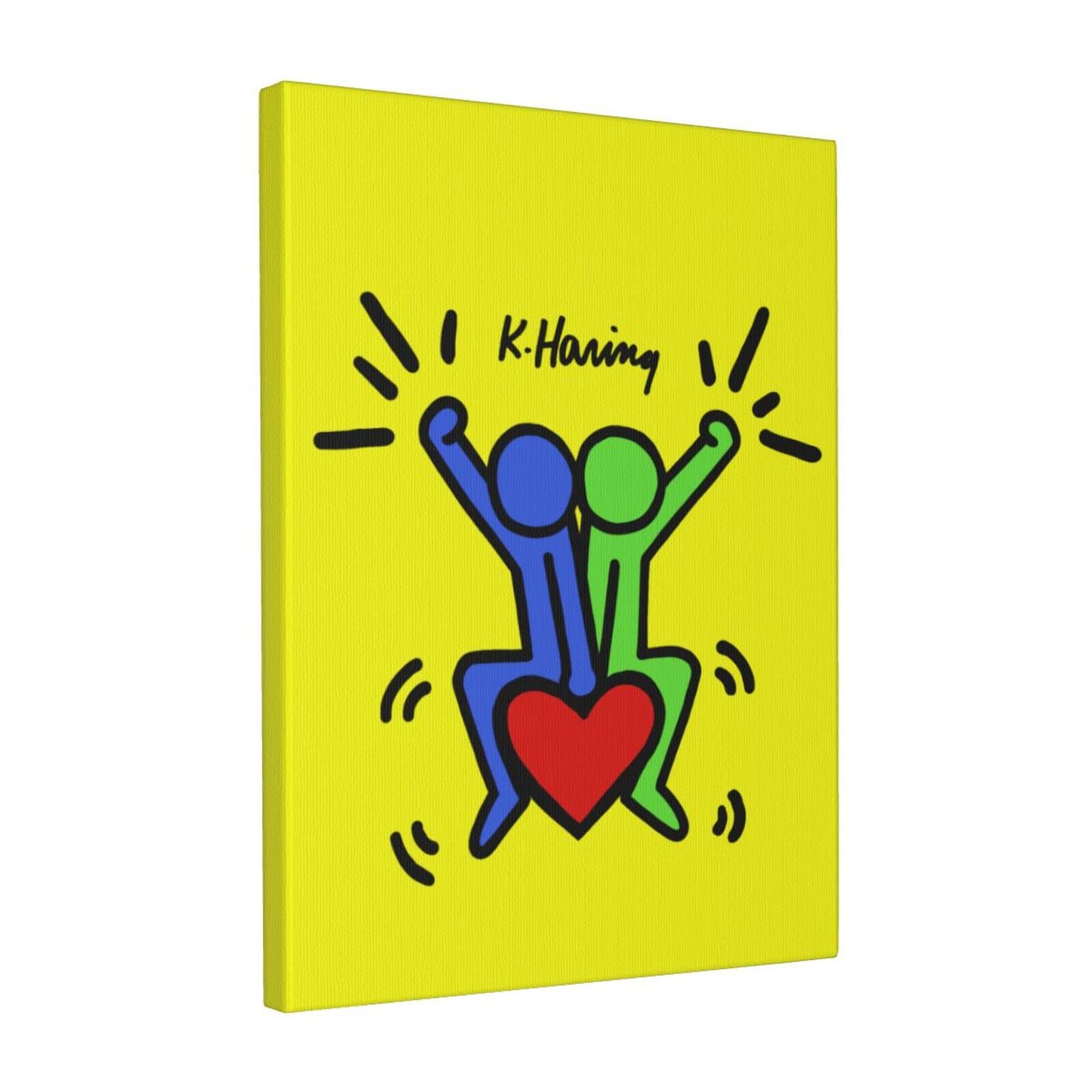 ［キースヘリング（Keith Haring）］アクリルアート　壁掛け用 Amazon.co.jp: アートフレーム キースヘリング アートパネル アート