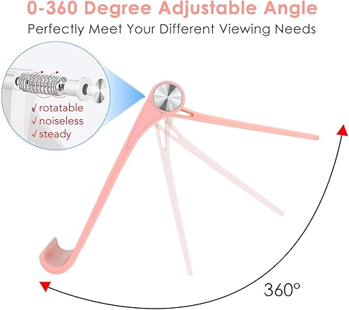 Miniatura 4 de Soporte de escritorio para teléfono celular, multiángulo, ajustable, soporte de escritorio para teléfono, soporte para tableta para iPhone 16 15 14