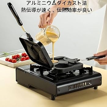 Amazon｜鯛焼きメーカー 鯛焼き器 IH 直火式 鯛焼き型 たい焼き