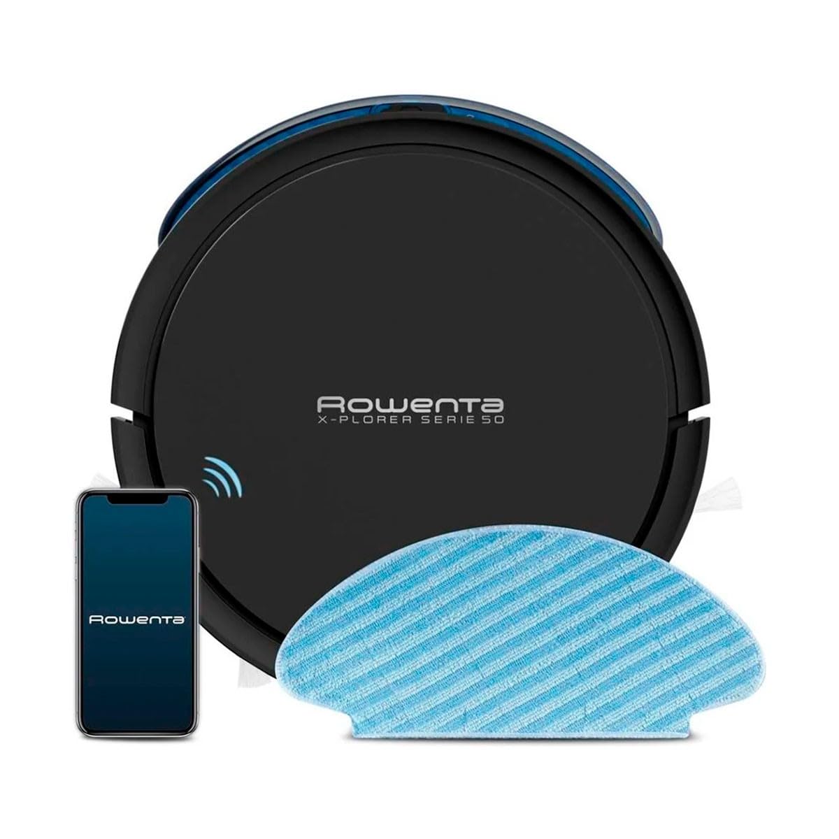 ROWENTA - Aspirador Robot X-Plorer Animal Kit RR7375WH