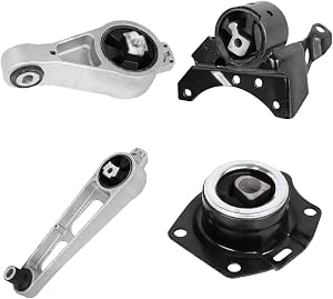TOS-AUTOPARTS Engine & Transmission Mount Set For Suzuki Sx4 2007-2009 2.0L Auto