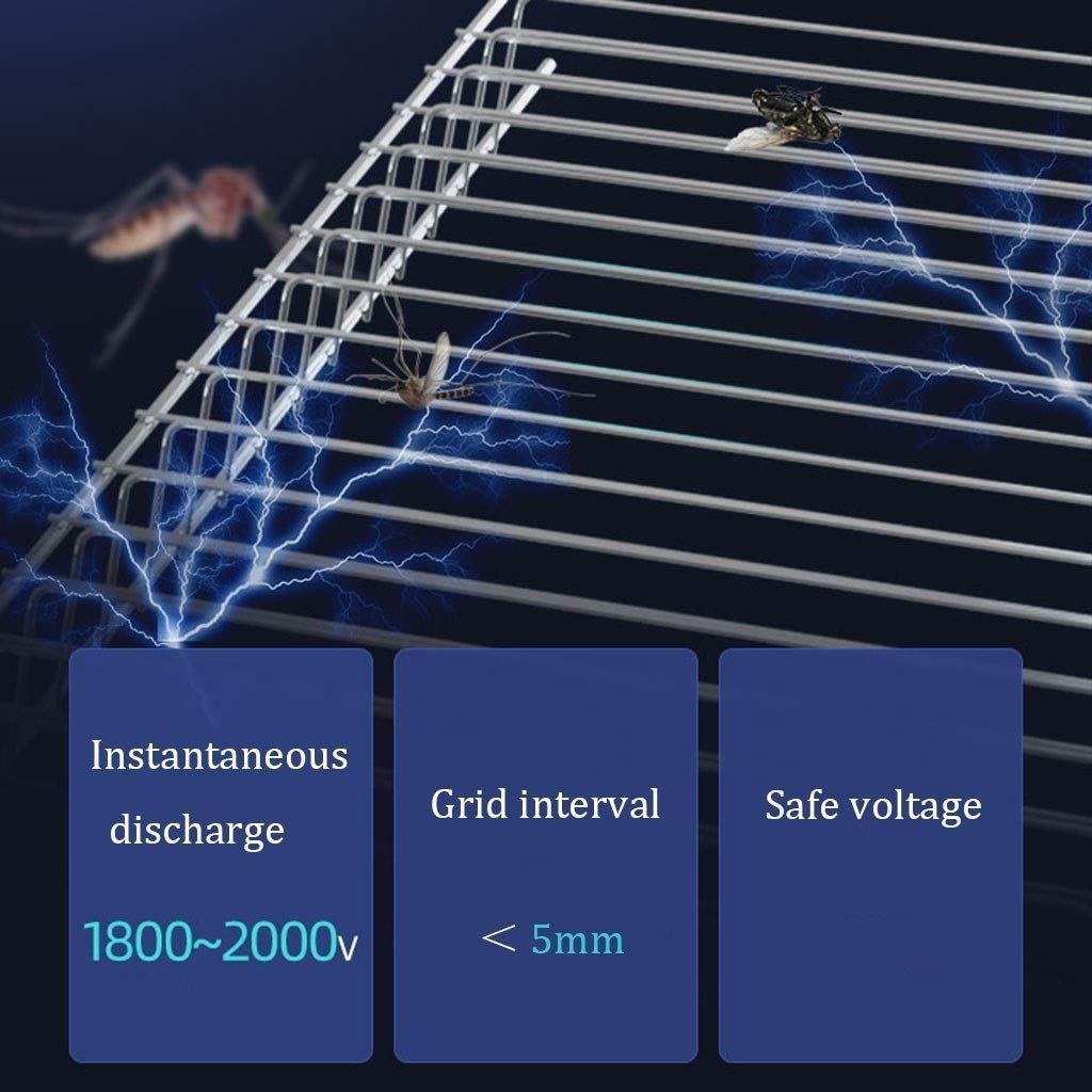 Pułapka na komary, niszczarka owadów, wewnętrzna lampa przeciw komarom, elektryczna lampa przeciw komarom LED UV do użytku komercyjnego i domowego, lampa LED przeciw komarom (6 W)