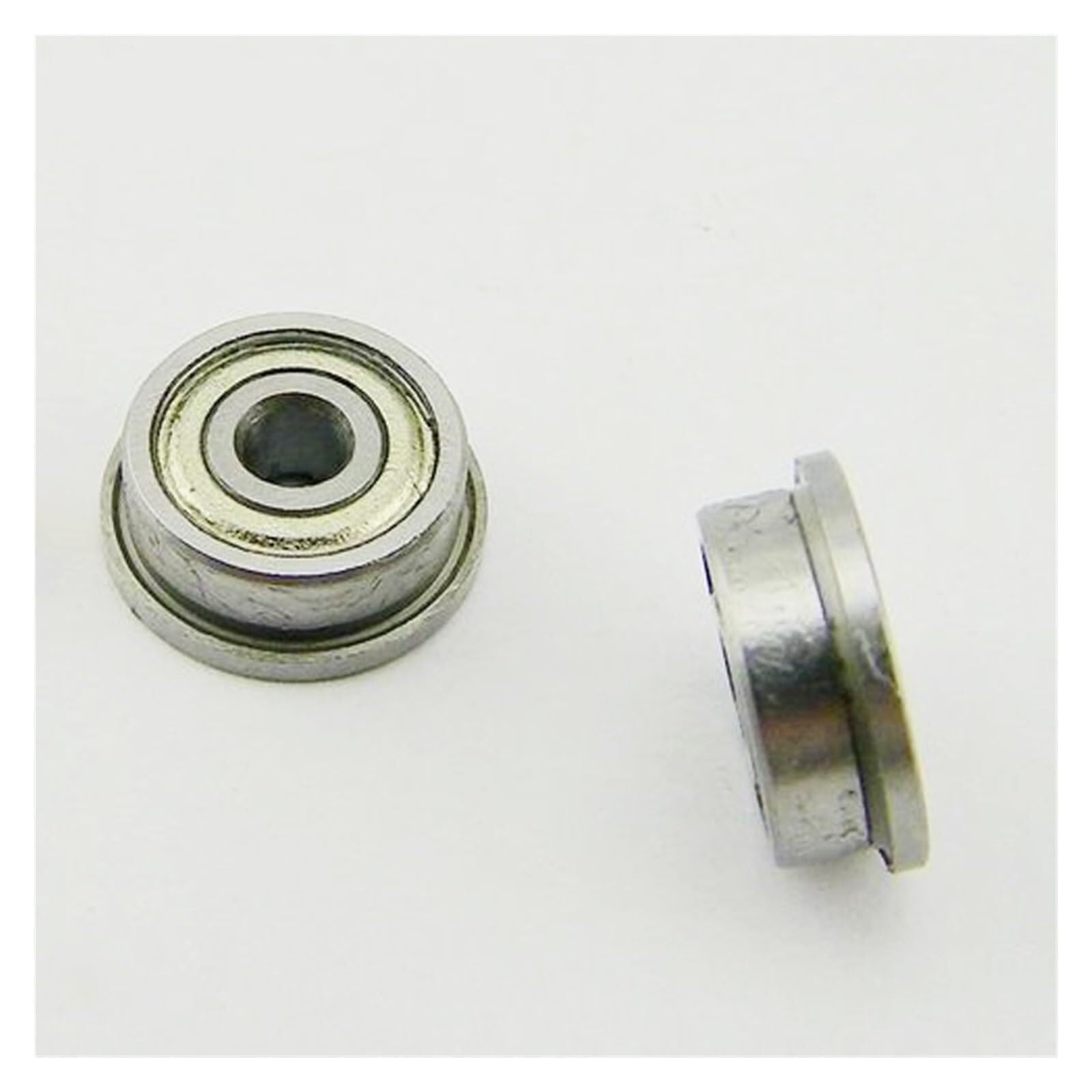 Industrial Shaft Bearings, 10pcs F6902 F6902ZZ F6902Z F61902-2Z 15x28x7 Flange Bearing Miniature Deep Groove Ball Shielded Bearings