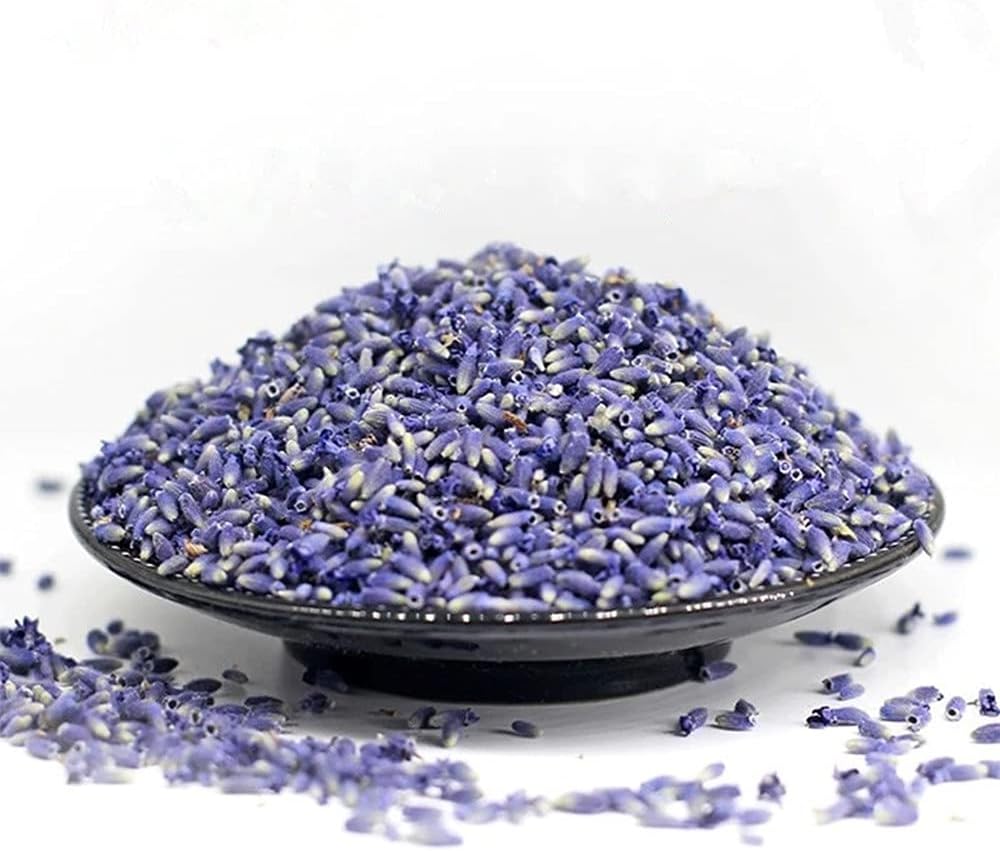 EBUYOM 1 Pound Dried Lavender Buds Home Fragrance Dry Flowers Fragrant Sachets for Closet Drawer Cupboard