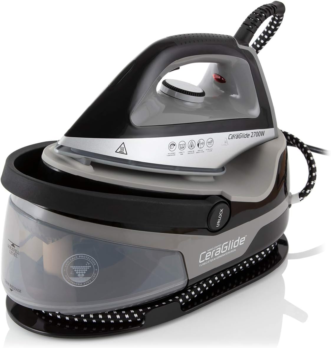 Tower T22006 CeraGlide Steam Generator Iron with Ceramic Soleplate