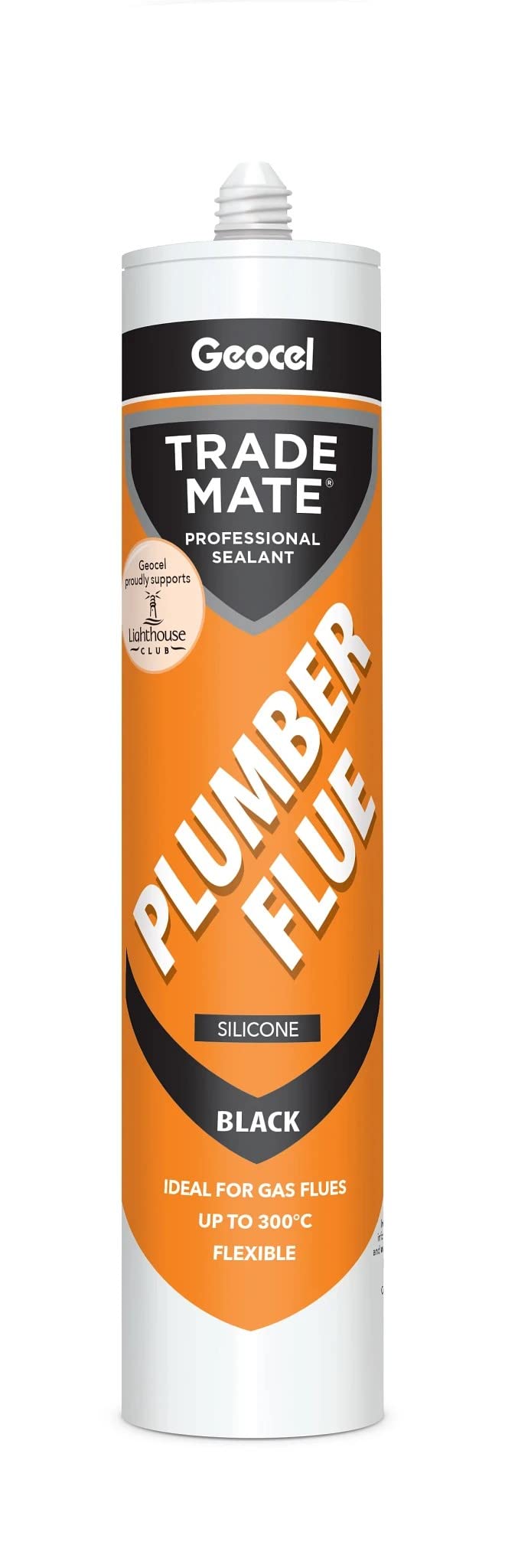 Geocel Black Trade Mate Plumber Flue 310C