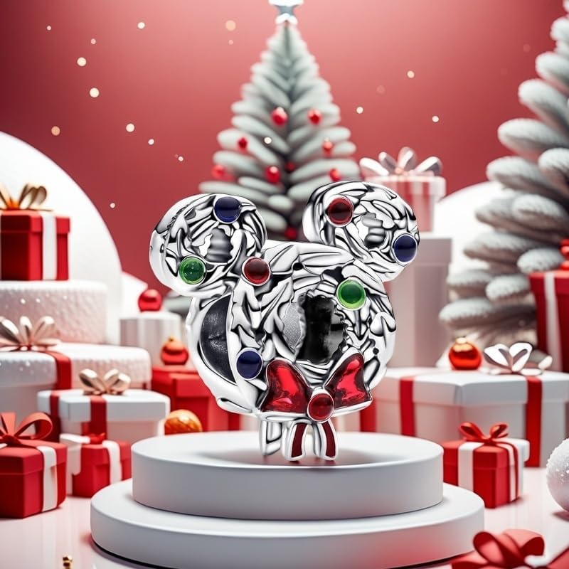 Christmas Fashion Charms for Bracelets and Necklace Pendant Bead Charm Jewelry Present for Women Family Friends - Image 4