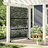 casa.pro Pannello Divisorio per Spazi Esterni Interni Parete Divisoria in Acciaio Separato...